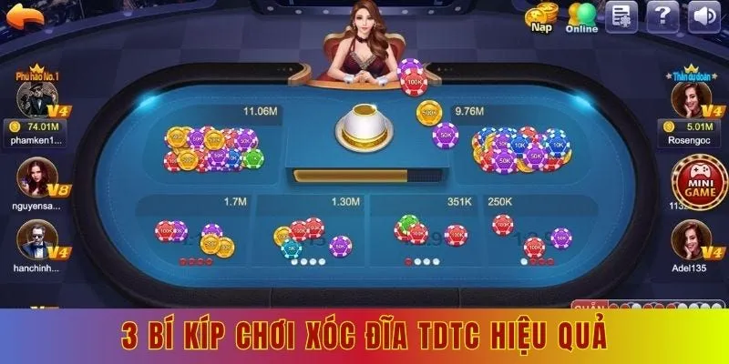 3 bí kíp chơi xóc đĩa tdtc hiệu quả